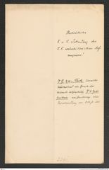 k.k. naturhistorisches Hofmuseum, Intendanzakten 1885-1896 (Hauer), Aktenzahl Z.273.b/1891, Seite 4